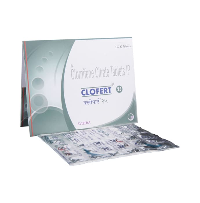 Clofert 25mg Tablet (30'S)