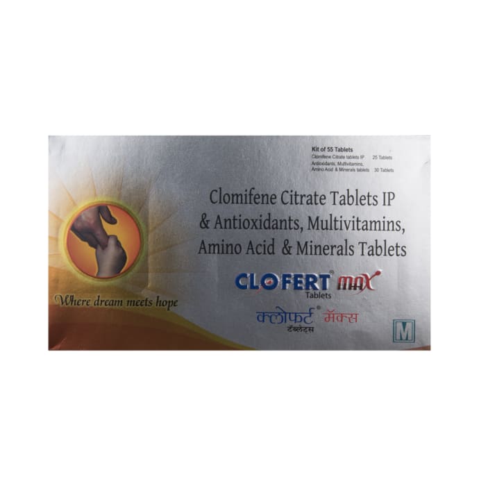 Clofert 25mg Tablet (55'S)