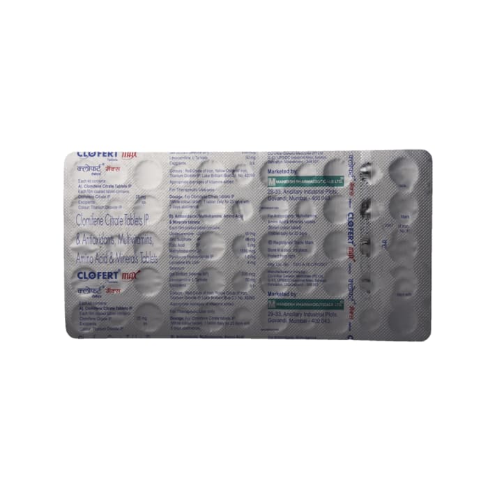 Clofert 25mg Tablet (55'S)