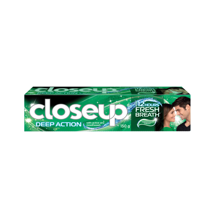 Closeup Toothpaste Deep Action Menthol Fresh (150gm)