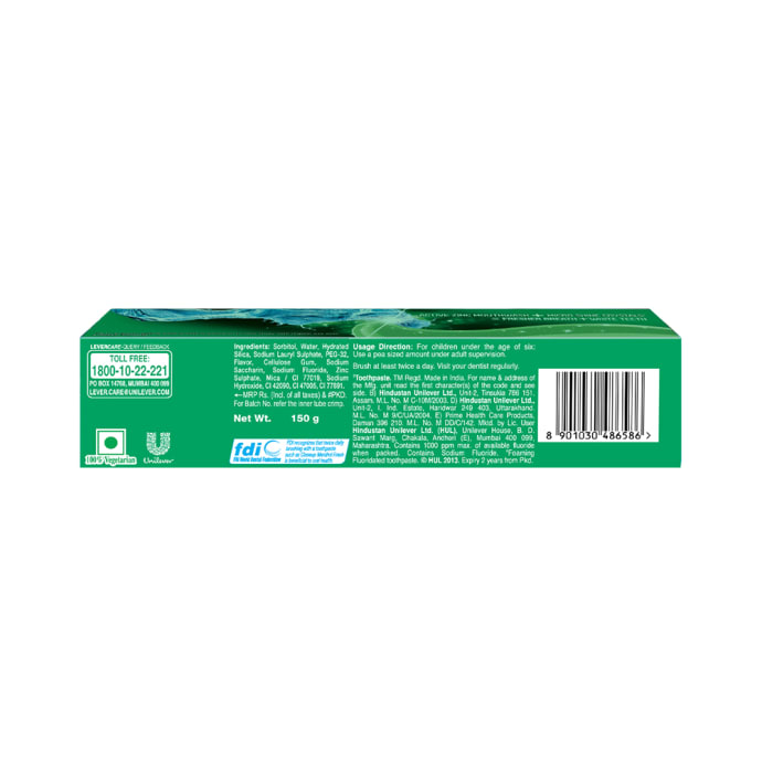 Closeup Toothpaste Deep Action Menthol Fresh (150gm)