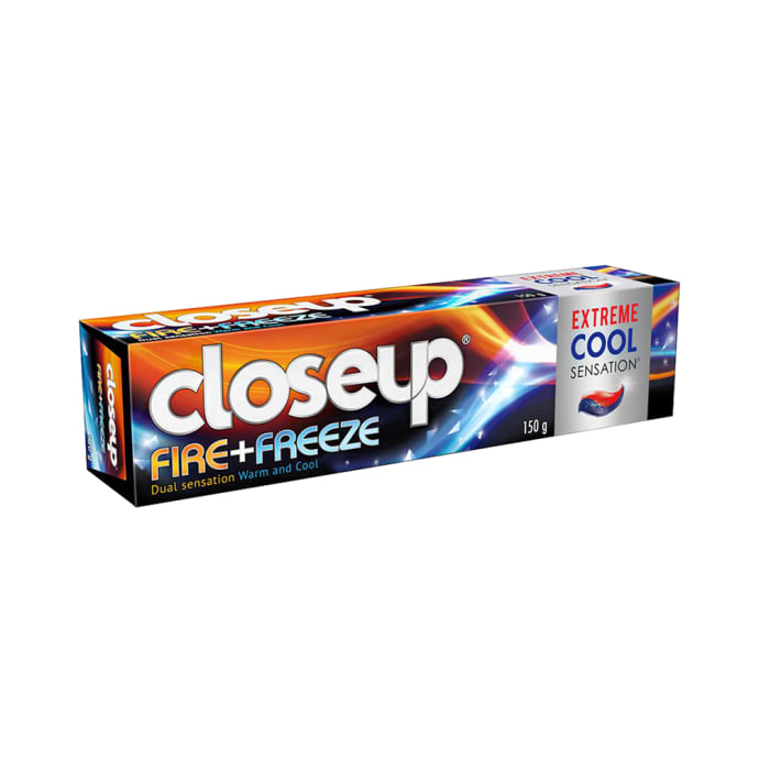 Closeup Toothpaste Fire + Freeze (150gm)