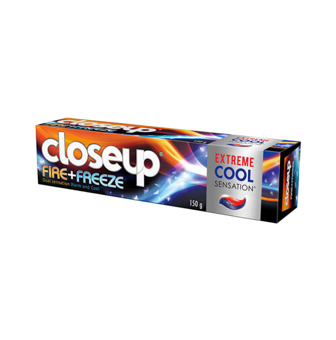 Closeup Toothpaste Fire + Freeze (150gm)