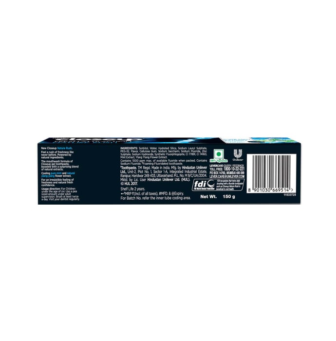 Closeup Toothpaste Fresh Attraction Nature Rush (150gm)