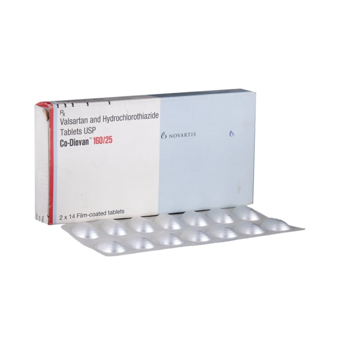 CO Diovan Fct 160mg / 25mg Tablet (14'S)