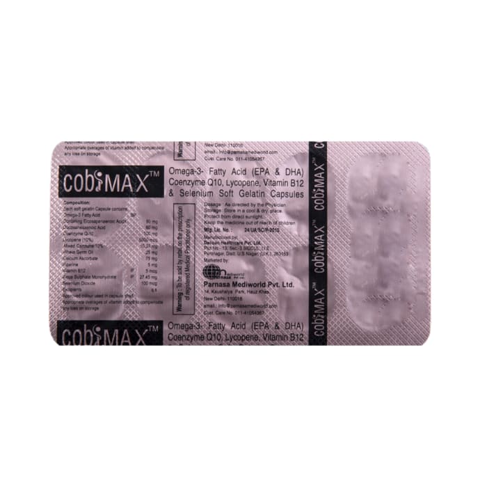 Cobimax Soft Gelatin Capsule (10'S)