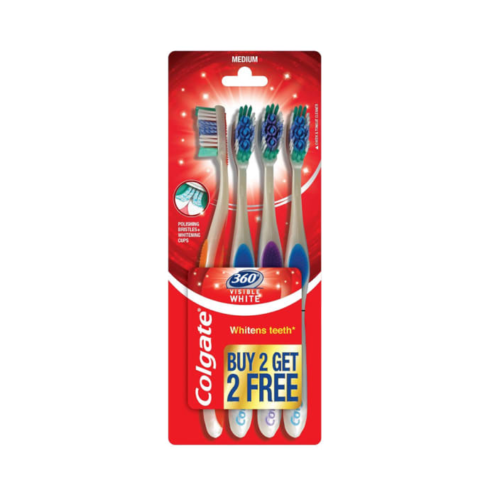 Colgate 360 Degree Visible White (Buy 2 Get 2 Free)