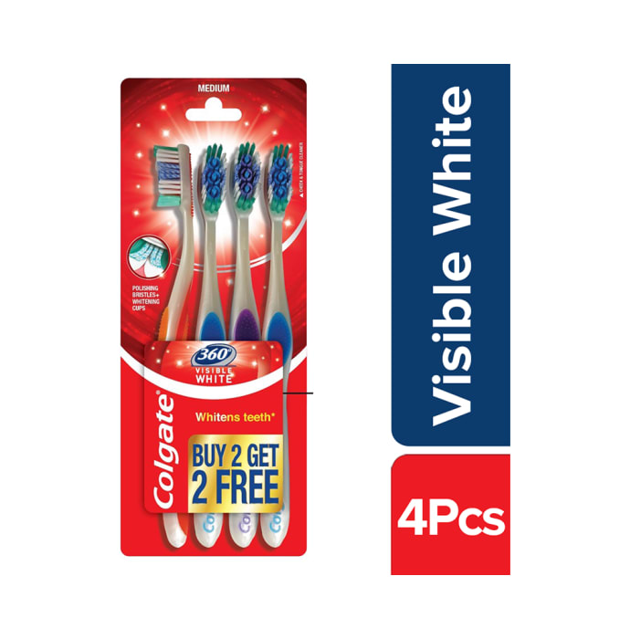 Colgate 360 Degree Visible White (Buy 2 Get 2 Free)