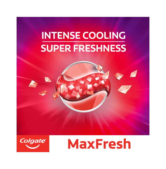 Colgate Anticavity Maxfresh with Cooling Crystals Spicy Fresh Toothpaste (150gm Each)