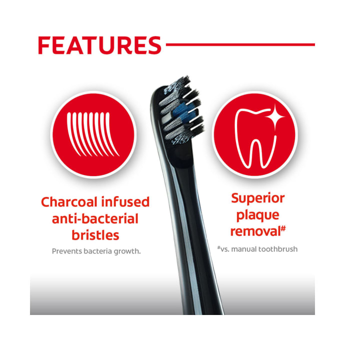 Colgate Battery Operated Toothbrush 150 Proclinical Charcoal