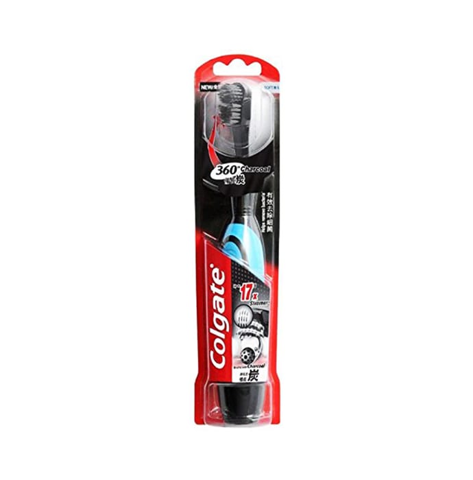 Colgate Battery Operated Toothbrush 360 Charcoal