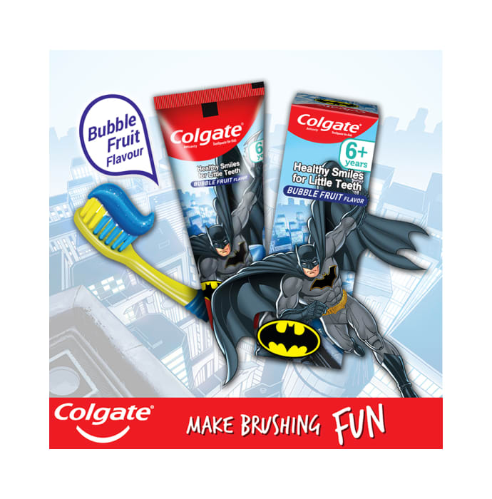 Colgate kids spiderman toothpaste