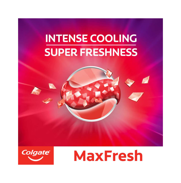 Colgate Maxfresh Spicy Fresh Red Gel Toothpaste (150gm)