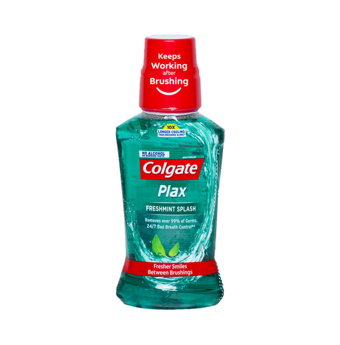 Colgate Plax Fresh Mint Splash Alcohol Free Mouth Wash (250ml)