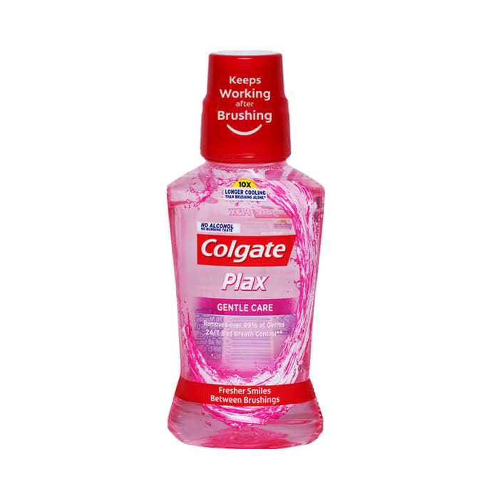 Colgate Plax Gentle Care Alcohol Free Mouth Wash (250ml)