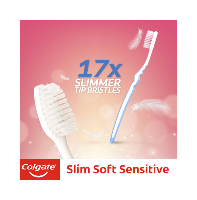 Colgate Slim Soft Sensitive Toothbrush (Buy 2 Get 2 Free)