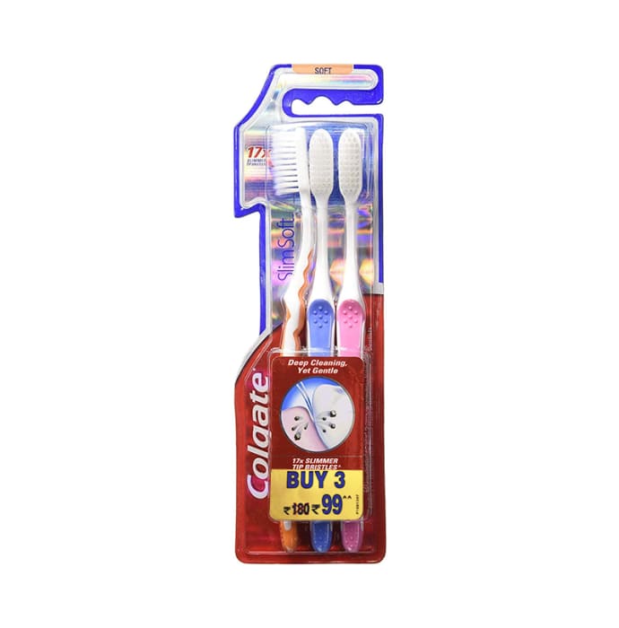 Colgate slim soft toothbrush