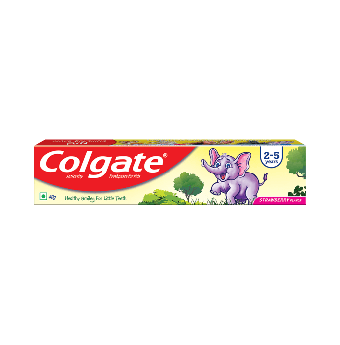 Colgate Strawberry Anticavity Toothpaste for Kids (40gm)