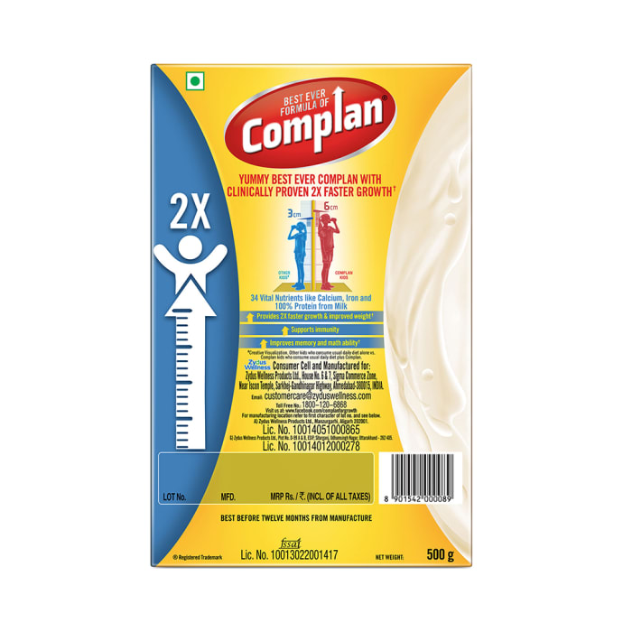 Complan Nutrition and Health Drink Refill Creamy Classic (1kg)