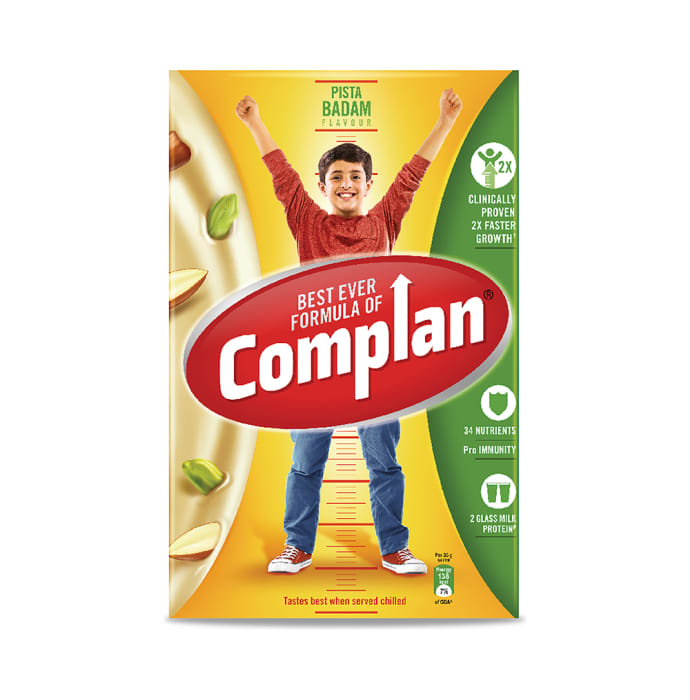 Complan Nutrition and Health Drink Refill Pista Badam (500gm)