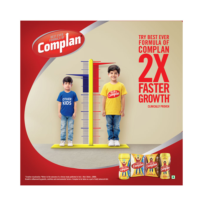 Complan Nutrition and Health Drink Refill Pista Badam (500gm)