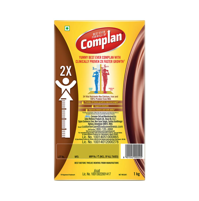 Complan Nutrition and Health Drink Refill Royale Chocolate (1kg)