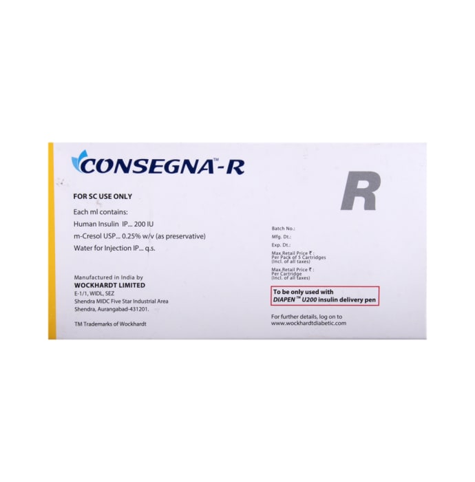 Consegna-R 200IU / ml Injection