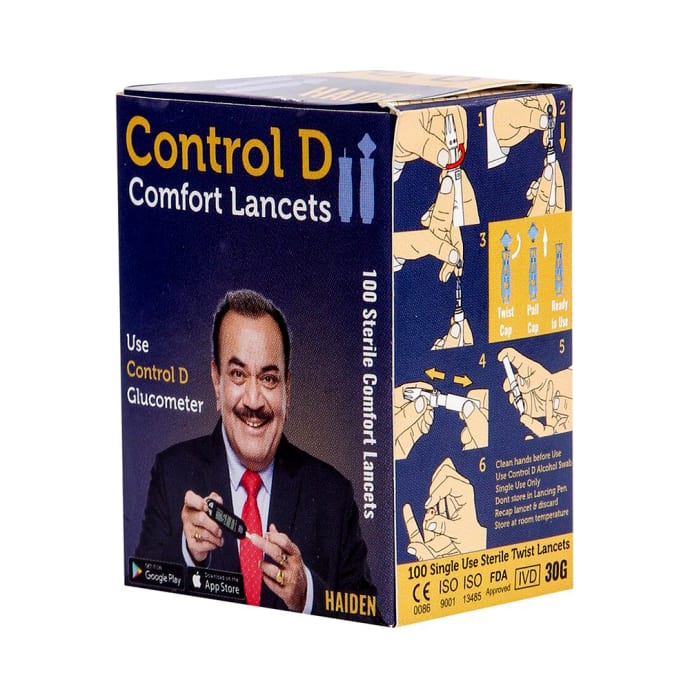 Control D Comfort Lancets