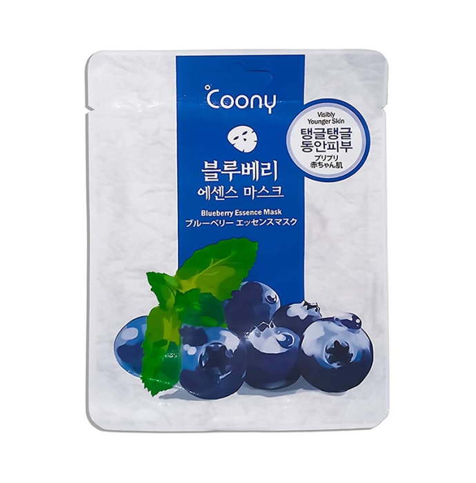 Coony Essence Mask Blueberry (23gm)