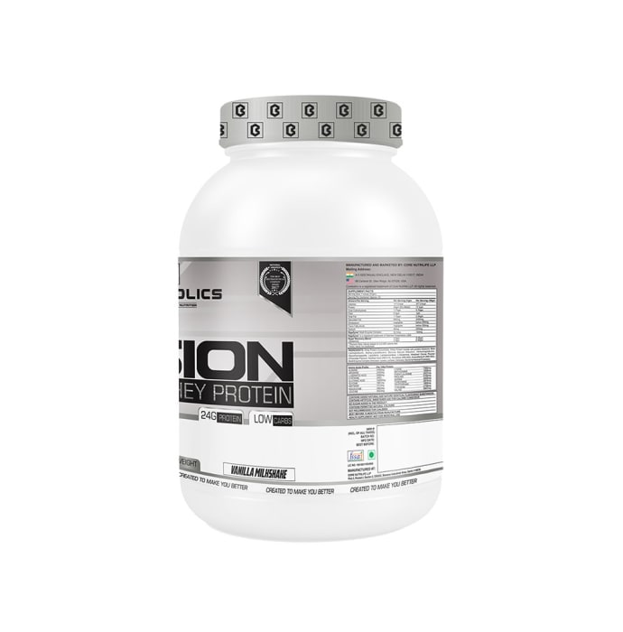 Corebolics core fusion whey protein vanilla milkshake (2.2lb)