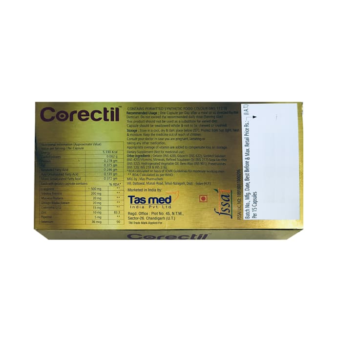 Corectil capsule (15'S)