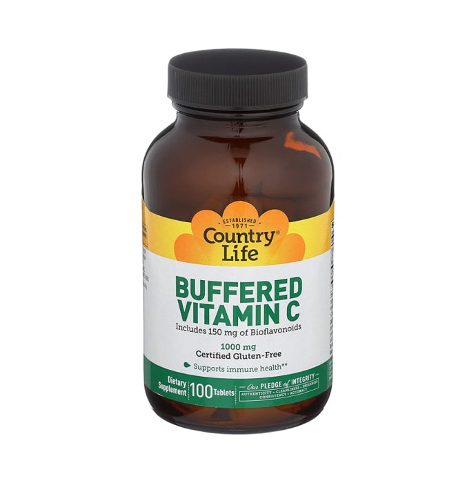 Country Life Buffered Vitamin C 1000mg Tablet (100'S)