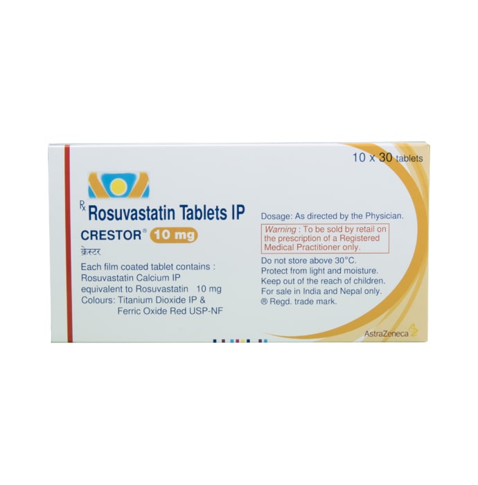 Crestor 10mg Tablet (30'S)