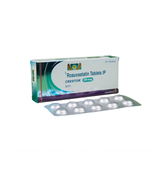 Crestor 20mg Tablet (10'S)