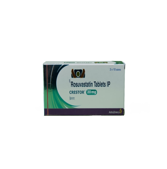 Crestor 20mg Tablet (10'S)