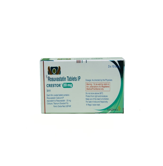 Crestor 20mg Tablet (10'S)