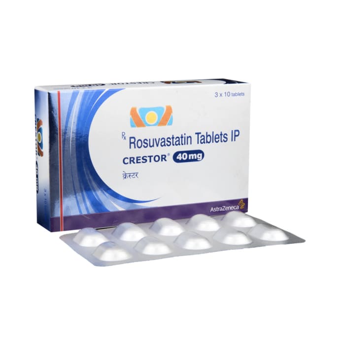 Crestor 40mg Tablet (10'S)