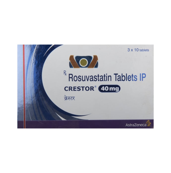 Crestor 40mg Tablet (10'S)