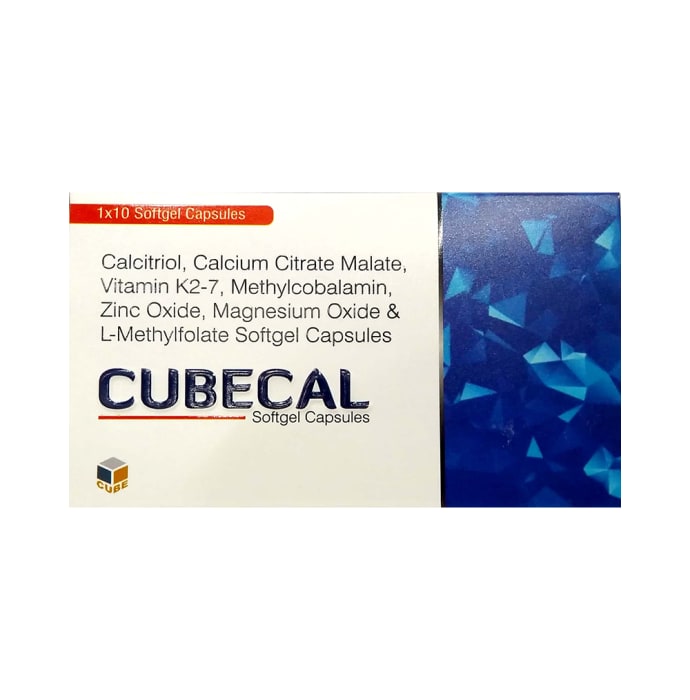 Cubecal Softgel Capsule (10'S)