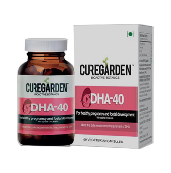 Curegarden DHA 40 Vegeterian Capsules