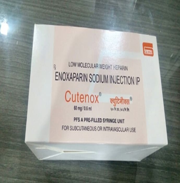 Cutenox 60mg Injection (0.6ml)