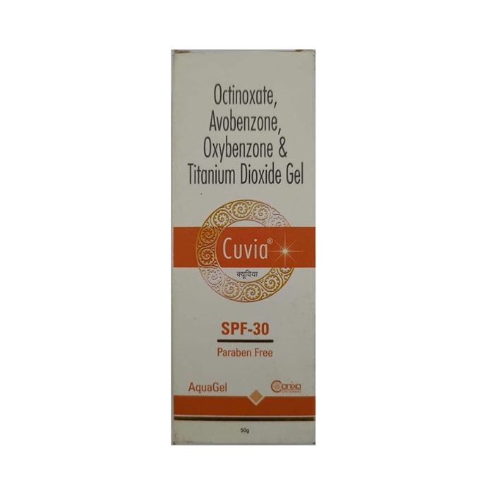 Cuvia Aqagel SPF 30 (50gm)