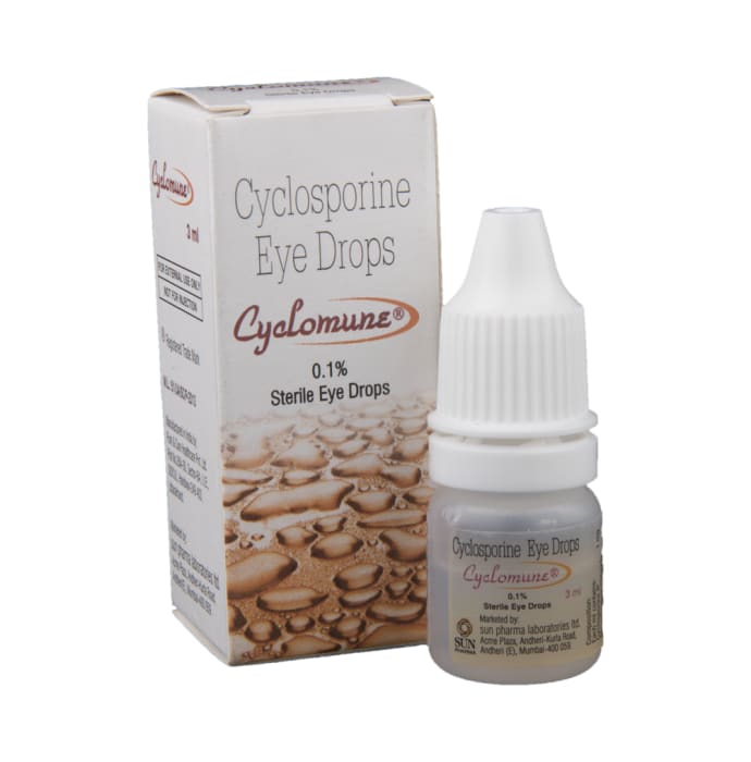 Cyclomune 0.1% Eye Drop (3ml)