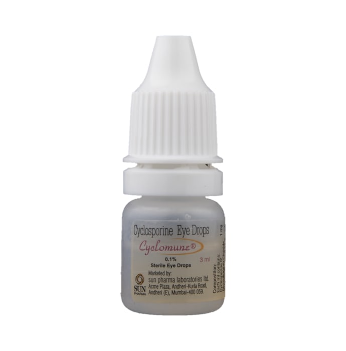 Cyclomune 0.1% Eye Drop (3ml)