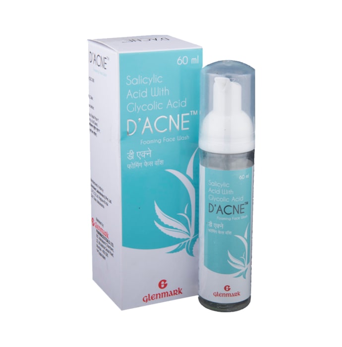 D Acne Foaming Face Wash (60ml)