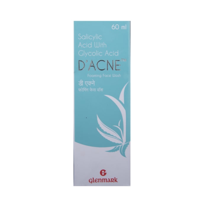 D Acne Foaming Face Wash (60ml)