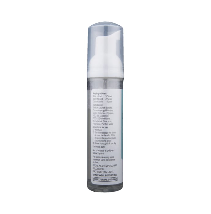 D Acne Foaming Face Wash (60ml)