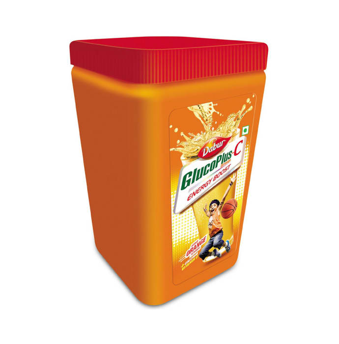 Dabur glucoplus c powder (get sipper free) orange