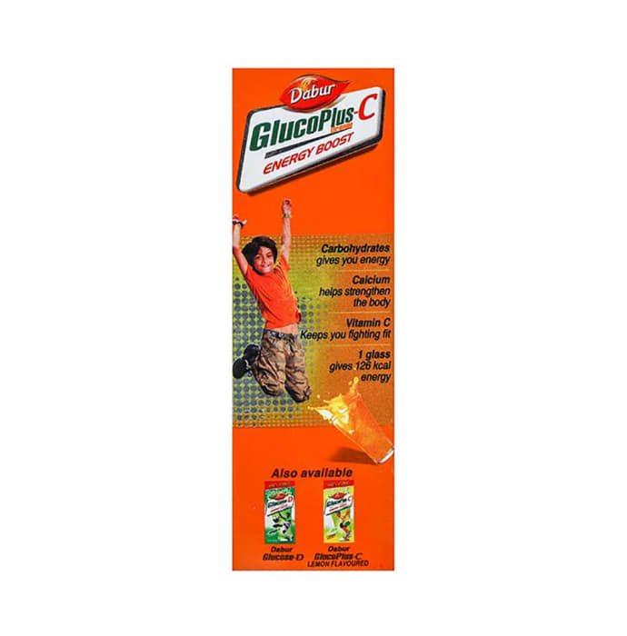 Dabur Glucoplus C Powder with Chocos 26gm Free (125gm)