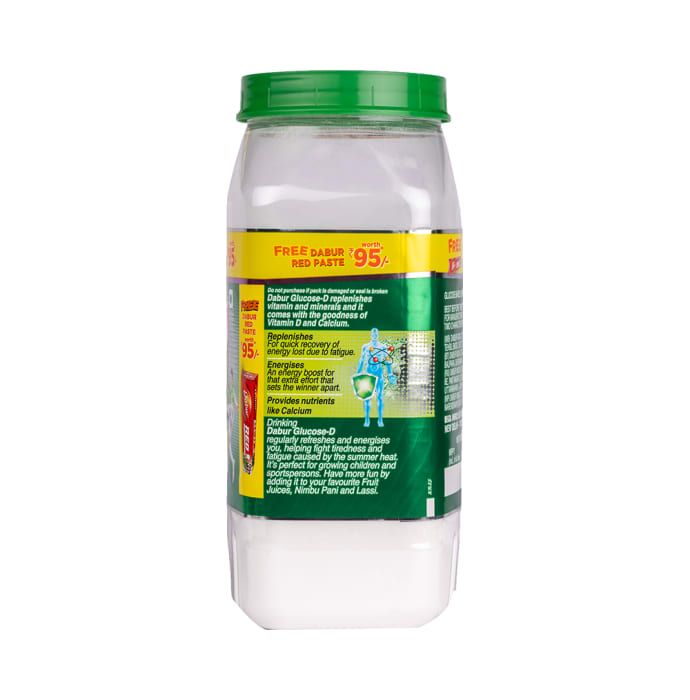 Dabur Glucose-D Jar 1kg + Red Tooth Paste 200gm Free (1kg)